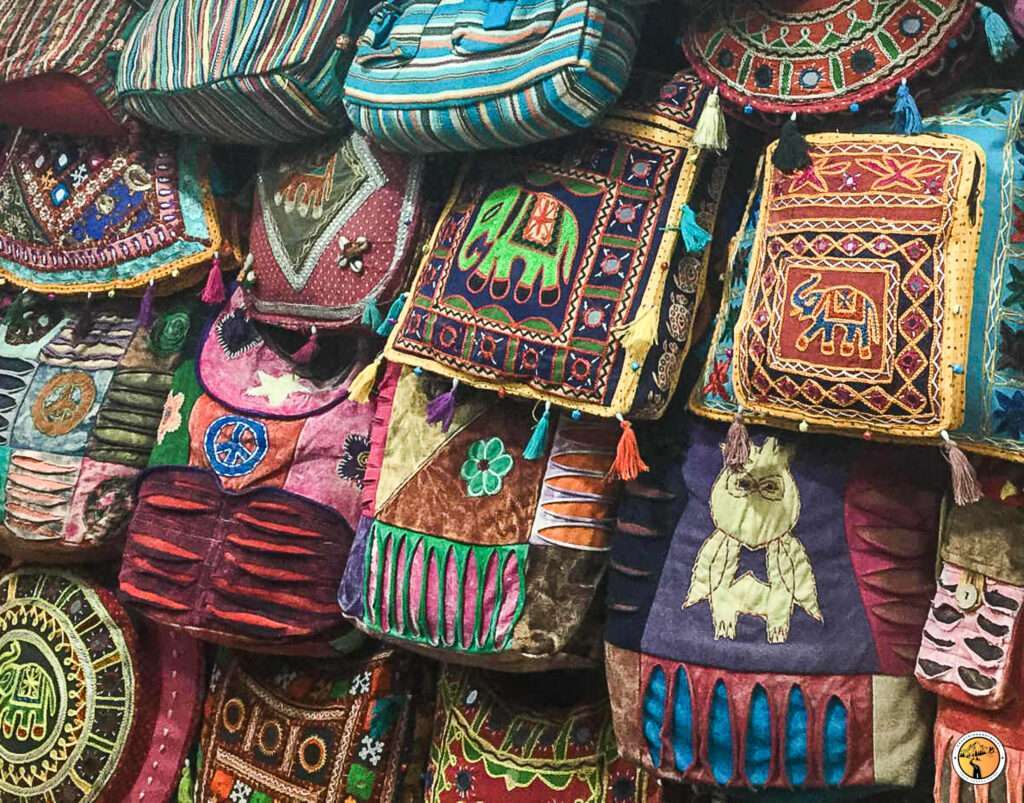 rajasthani bags at bapu bazar jaipur