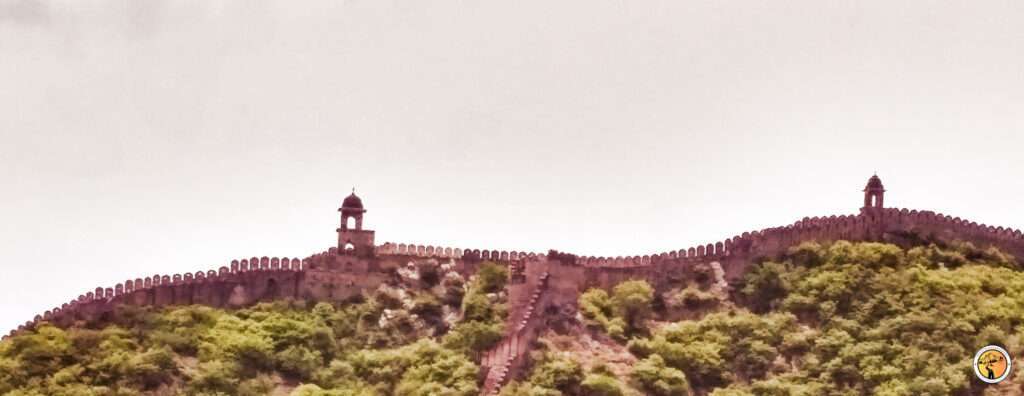 Close up view of Jaigarh Fort, Jaipur