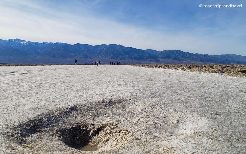 water pool in badwater basin